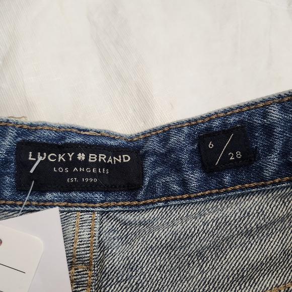 Lucky Brand Size 6 Women's Blue Denim Short - Picture 8 of 10
